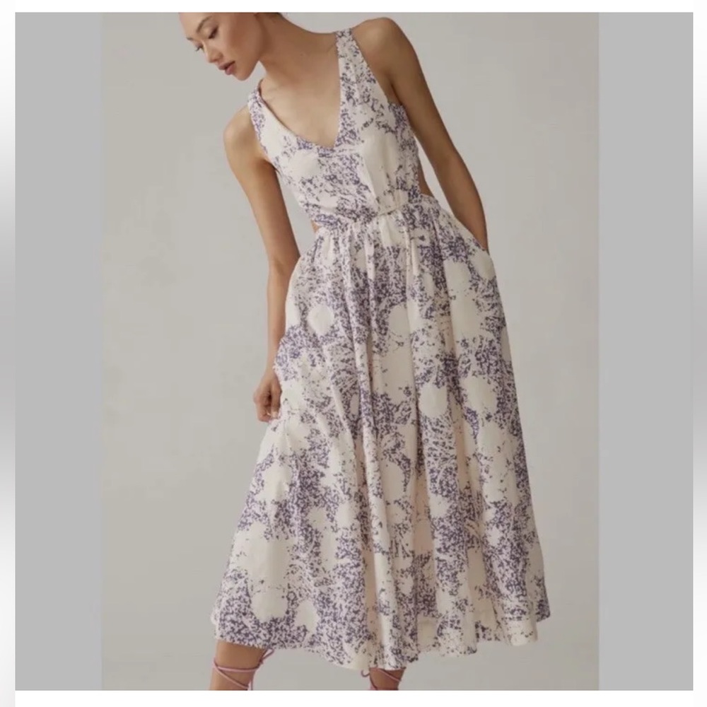 Anthropology midi dress
